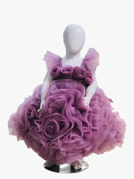 Tissue Flower Frock